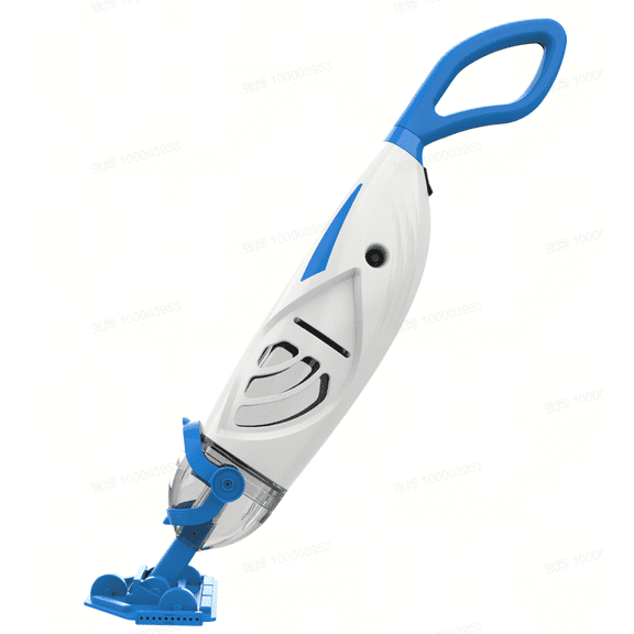 Syvio Cordless Pool Vacuum Cleaner, Handheld Pool Vacuum with 26 Gal/Min Strong Suction Power, 60-Minute Runtime for Above & In-Ground Pools, Spas and Hot Tubs