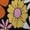 Boho Hippy Daisy Flower Pattern, variant on Chririnla Christmas Cane Candy Snowflake Women's Bootcut Leggings Comfy Buttery Soft Tummy Control Holiday Party Yoga Pants High Waisted Flare Wide Leg Legging Size S-2XL