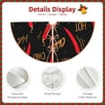 thumbnail image 5 of Bingfone Christmas Tree Skirt Mat Christmas Decoration Interior 30"-Hot Chili, 5 of 8