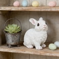 thumbnail image 4 of Lifelike White Easter Bunny Decor Garden Statue, Cute Resin Animal Figurine for Outdoor Yard and Lawn Decor, Realistic Charming Spring Accent, Perfect Easter Decor Outdoor Ornament, White, 4 of 5