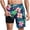 W-74 Army Lime Green, variant on Army Lime Green Man Graphic Trousers Pants Shorts for Mens Beach Casual Hawaiian Ruched Tropical Straight Leg Elastic Waist Tiered Fall Summer 2026 Clothes Fashion XXL
