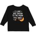 thumbnail image 3 of Inktastic I Love My Mom To The Moon and Back Boys or Girls Long Sleeve Toddler T-Shirt, 3 of 5
