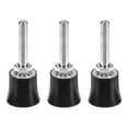 thumbnail image 1 of Uxcell 3Pcs 1" Disc Pad Holder Quick Change Discs 1/4" Shank Holder Mandrel for Die Grinder Sanding Discs, Black, 1 of 7