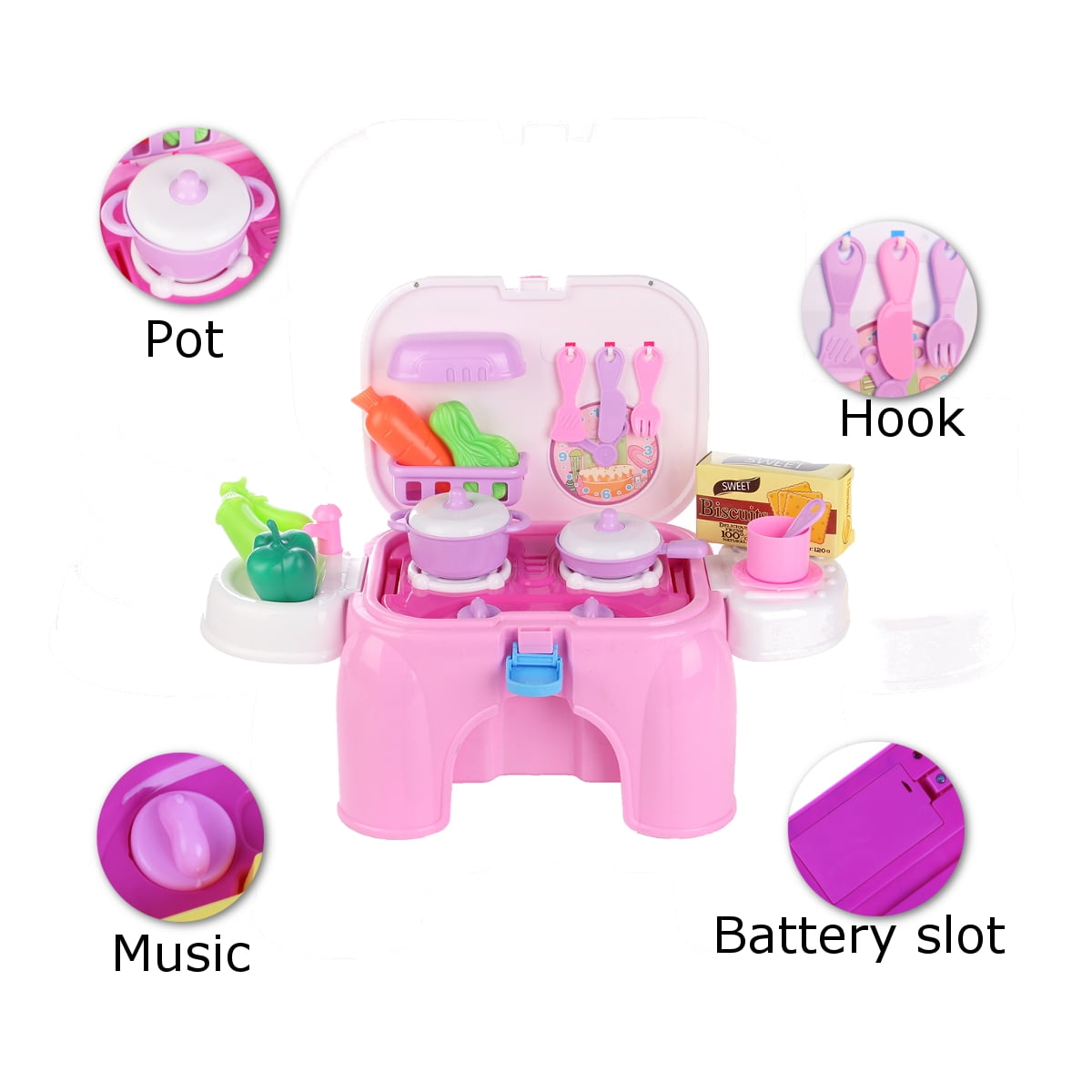 play dishes and pots and pans