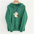 thumbnail image 5 of Sweatshirts for Women Halloween Printed Long Sleeve Hooded Sweatshirt, 5 of 5