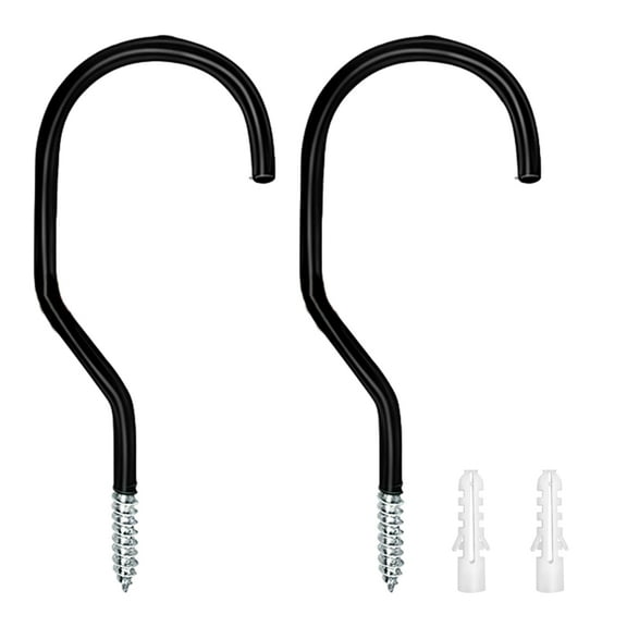 JZROCKER 2Pcs Nonslip Bike Wall Stand Bike Wall Mount Hook for Garage Wall and Ceiling