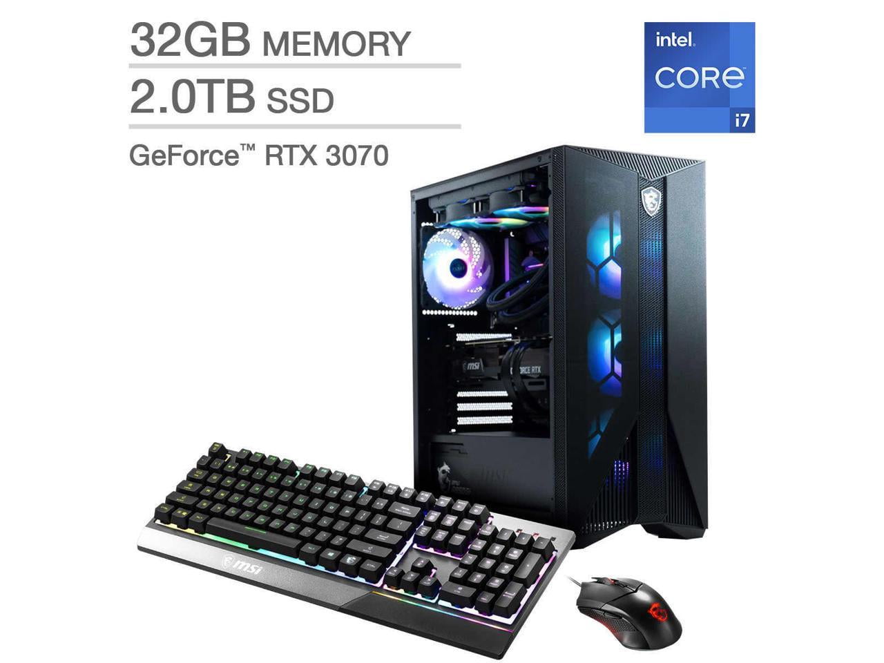 MSI Aegis RS Gaming Desktop Intel Core i712700KF GeForce RTX 3070