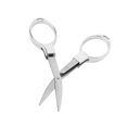 thumbnail image 4 of Mini llavero plegable de acero inoxidable, tijeras, cizalla para pesca, viaje, bolsa de opp plateada, 4 of 6