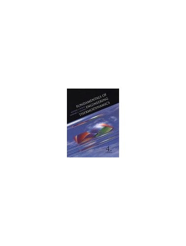 Pre-Owned Fundamentals of Engineering Thermodynamics (Hardcover) 9780471317135