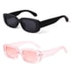 thumbnail image 1 of Gafas de sol BUTABY Rectangulares de estilo retro UV400 para mujer, 1 of 7