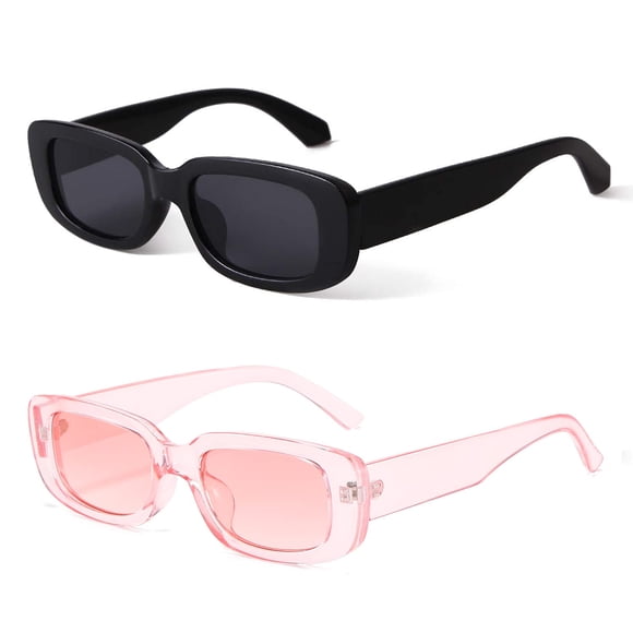 Gafas de sol BUTABY Rectangulares de estilo retro UV400 para mujer