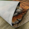 thumbnail image 5 of Ambesonne Tiger Place Mats Set of 4, Tiger Crouching on Rock, Standard Size, Multicolor, 5 of 6