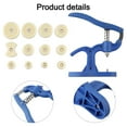 thumbnail image 2 of Conjunto de herramienta de prensado de espalda de reloj Cerrador de caso de reloj de Nylon Kit de reparación de reloj de 12 piezas, 2 of 10