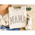 thumbnail image 4 of Mama Sweatshirt, Mama Sweater, Mama Floral Sweatshirt, Floral Mama, Mothers Day Gift, Cute Mom Sweatshirt, Trendy Mom Shirt, New Mom Gift, 4 of 6
