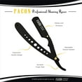thumbnail image 4 of 100 BLADES + Facón Professional Classic Straight Edge Barber Razor - Salon Quality Cut Throat Shavette, 4 of 6
