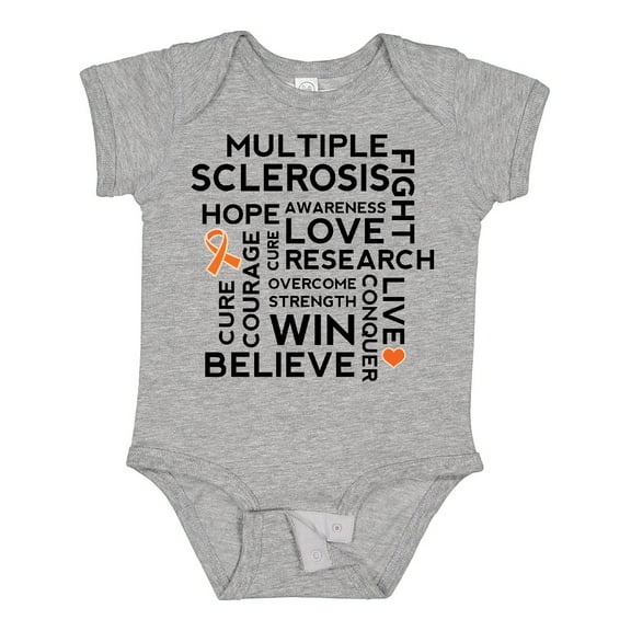 Inktastic Multiple Sclerosis Ms Awareness Walk Boys or Girls Baby Bodysuit