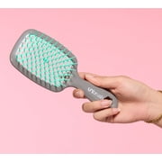 FHI Heat® UNbrush Detangling Brush, Pain-Free Brushing, All Wet or Dry Hair Types - Teal, 8in