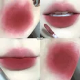 thumbnail image 1 of Brillo de labios de terciopelo desnudo, resistente al agua, duradero, no pegajoso, lápiz labial líquido mate, marrón oscuro, rojo, tinte de labios, maquillaje de barro, cosméticos, 1 of 7