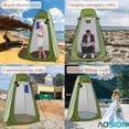 thumbnail image 4 of Privacy Shower Tent, Pop Up Changing Tent, Camp Bathroom Changing Dressing Room, Sun Shade Canopy Outdoor Rain Shelter for Camping Hiking Beach Picnic Fishing, 4 of 4