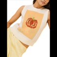 thumbnail image 1 of Suéter Sin Mangas con Estampado Gráfico Y2K para Mujer, Jersey de Langosta con Cuello Redondo, Camiseta de Punto de Otoño. D L, 1 of 7
