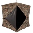 thumbnail image 4 of Ameristep Silent Brickhouse 3 Person Ground Hunting Concealment Blind, Real Tree, 4 of 7
