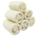 thumbnail image 1 of MAYMIIHOME grande (5 pulgadas de longitud) NATURALEZA, paquete de 6 esponjas orgánicas, esponja exfoliante para spa, esponja de lavado corporal Luffa, elimina la piel muerta, jabón hecho, 1 of 5