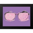 thumbnail image 2 of Chapman, Marcy 24x18 Black Modern Framed Museum Art Print Titled - Glasses in Pink, 2 of 5