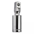 thumbnail image 1 of 2 adaptadores de enchufe giratorio de junta universal de grado de impacto/acero cromado resistente 2 piezas, 1 of 6