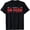 Noir, variante sur T-Shirt d'Infirmière ER Tech - Uniforme de Technicien d'Urgence, Haut de Sarrau Unisexe Coupe Ample 100 % Coton avec Imprimé ER Tech, S-TTTG pour Infirmière ER Technologist (Lavable à la Machine)