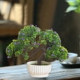 thumbnail image 5 of HongHeng Artificial Small Plant 1pc Fake Flower Potted Plant Bathroom for Indoor Decor Window Tabletop office Colorful, 5 of 6