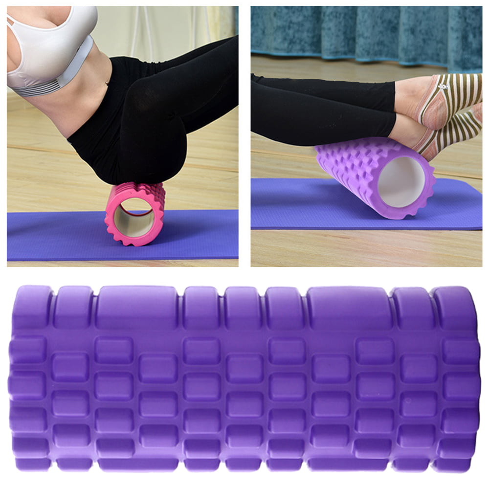 30x10cm Yoga Foam Roller Pilates Massage Physiography Back Fitness Point Trigger 