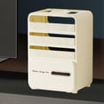 thumbnail image 6 of Fzaqwen Router Storage Box Router Hider Box Modern Power Cord Socket Storage Case Router 4 Layers, 6 of 9