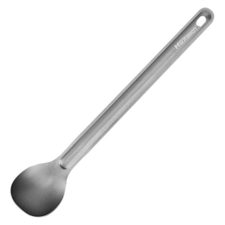 

Dcenta Titanium Long Handle Spoon Cutlery for Outdoor Camping Backpacking Picnic