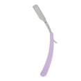 thumbnail image 2 of Soporte para maquinilla de afeitar Manual Retro para hombre, afeitadora de peluquero clásica, soporte plegable para afeitadora de barba y pelo, soporte para cuchillo de afeitar, color morado, 2 of 8