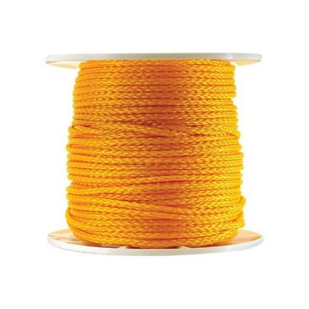 

P2420S0500Y01S Hollow Braid Poly Rope Yellow - 0.31 in. x 500 ft.