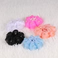 thumbnail image 2 of 5pcs Hair Bun Cover Mesh Flower Ballet Bun Net Crochet Elastic Hair Snood Net for Girls, 2 of 7