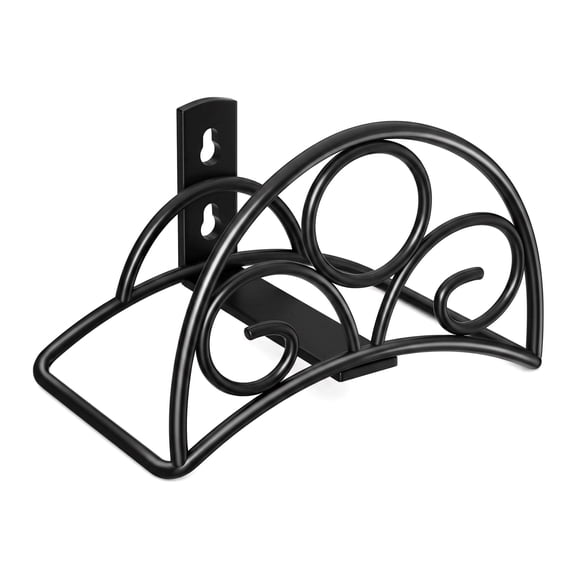Metal Garden Hose Holder - Wall Mounted Water Hose Holder - Hose Hanger Heavy Duty for Water Hose Extension Cords Vacuum Hose
