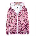 thumbnail image 1 of Sweat à Capuche Zippé Imprimé 3d Serpent Léopard Hommes Femmes Manches Longues Pulls Surdimensionnés Décontractés de Rue, 1 of 5