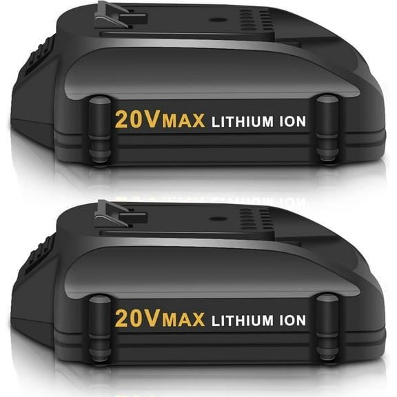 2pack 20V Battery Replacement for Worx Battery 20V PowerShare WA3525 WA3520 WA3575 WG151s WG155s WG251s WG255s WG540s WG545s WG890 WG891