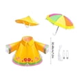 thumbnail image 3 of Impermeable de ganso para jardín con sombrero y paraguas | Traje de pato de poliéster impermeable para decoración de jardín | Disfraz resistente a la intemperie para decoración de porche, 3 of 6