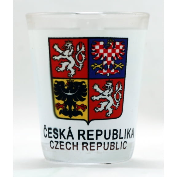 Czech Republic Coat Of Arms Shot Glass