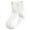 czb# White330, variant on Kids Baby Girls Socks Grip Non Cotton Soft Breathable Solid Color Letter Print Ankle Socks Cute Ruffles Lace Trim Frilly Comfortable Ribbed Cozy Dres Crew Socks,White,2-4 Years