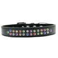 thumbnail image 5 of Dog, Puppy  Pet Fashion Collar, "Two Row Confetti Crystal Rimsets", 5 of 6