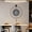 A, variant on Modern Wall Clock, Metal Decorative Large Wall Clocks Battery Operated, Pendulum Wall Clock for Living Room Decor, Bedroom, Kitchen, Office, Silent Non Ticking Quartz Clock