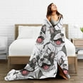 thumbnail image 7 of Blanket French Bulldog Cozy All Seasons Flannel Blanket Gift for Woman Girl Baby Kid 50" X 40", 7 of 7