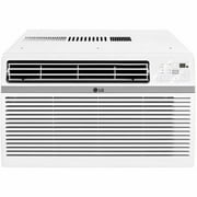 LG 8000 Btu 115 V 350 sq ft Window-Mount Air Conditioners, White