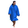 thumbnail image 2 of Fleece Lining Swim Parka for Adult Kids, Waterproof Windproof Versatile Swim Jacket Coat for Men Women, Changing Poncho Robes for Adult, Kids and Youth for Swimming, Surfing, 2 of 9
