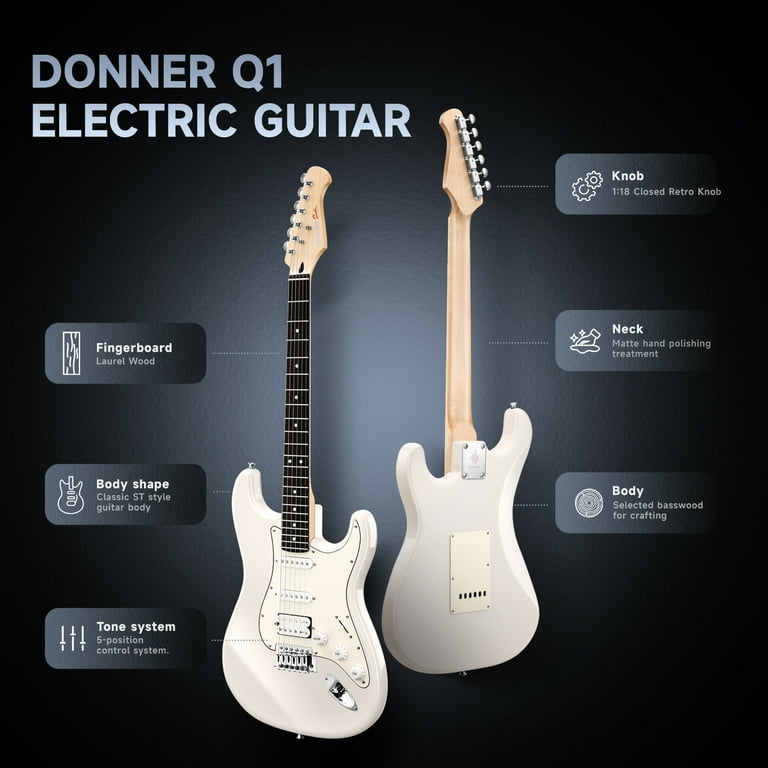Donner Electric Guitar, 39 Donner Electric Guitar, 39
