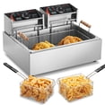 thumbnail image 1 of Freidora comercial VEVOR 3000 W eléctrica 17 L con 3 cestas, 1 of 9