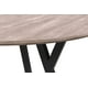 thumbnail image 5 of Comedor MOBILKRAFT Sul 4 Sillas Redondo Tubular Color Negro y Beige, 5 of 5